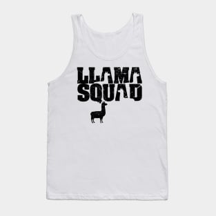 'Llama Squad' Adorable Alpaca Llama Trendy Gift Tank Top